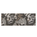 Zebra Print Woven Floor Runner – 60x22 Inch