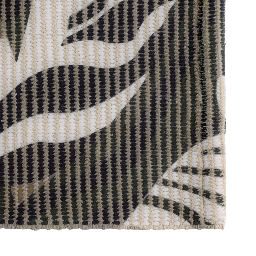 Zebra Print Woven Floor Runner – 60x22 Inch