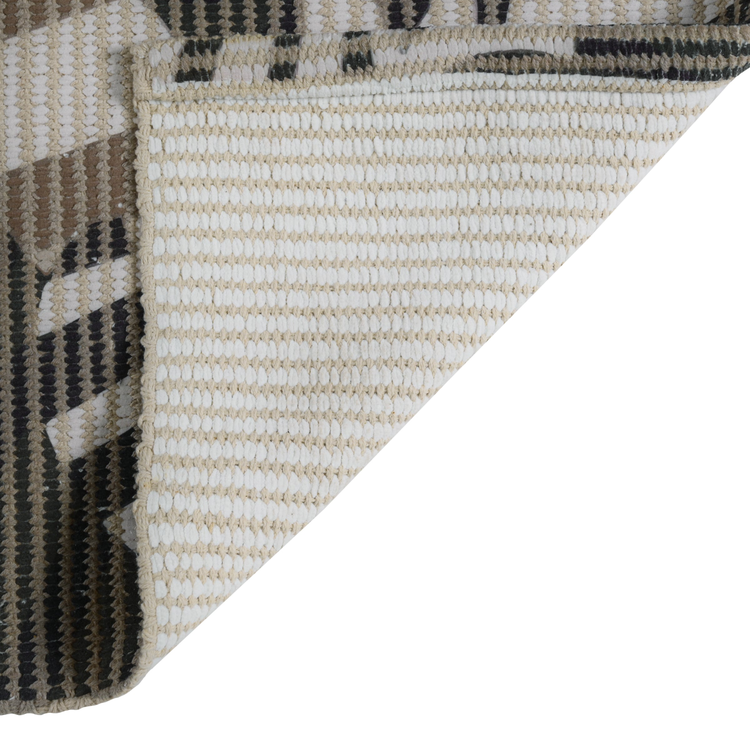 Zebra Print Woven Floor Runner – 60x22 Inch
