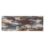 Rustic Brushstroke Woven Floor Runner – 60x22 Inch