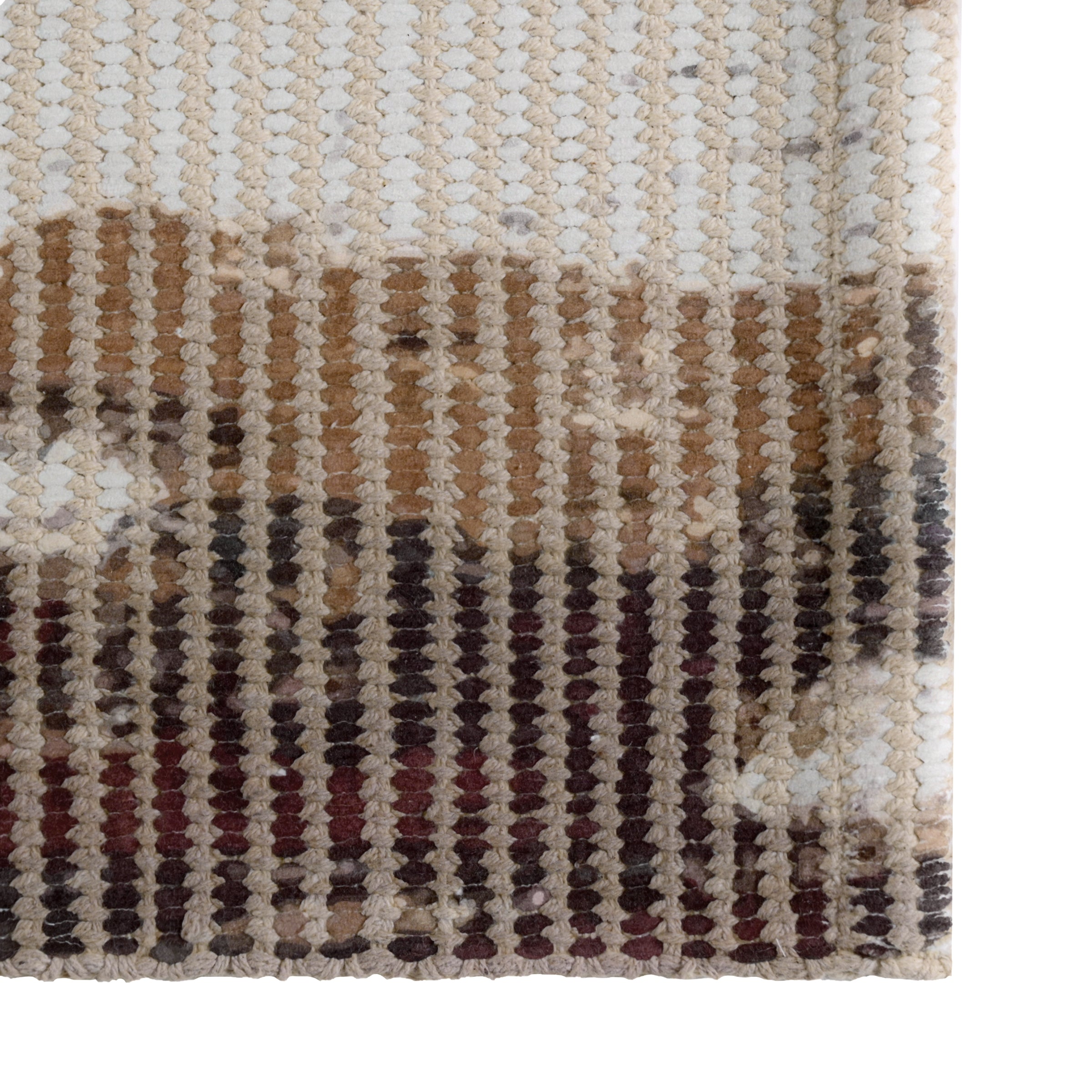 Rustic Brushstroke Woven Floor Runner – 60x22 Inch