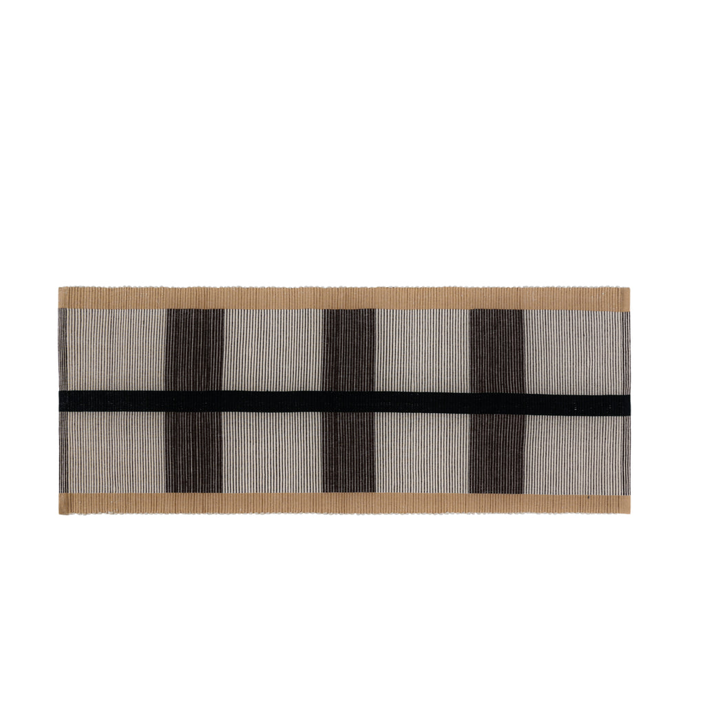 Soft Woven Striped Floor Runner – 58x21 Inch