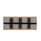 Soft Woven Striped Floor Runner – 58x21 Inch