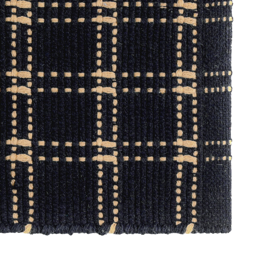 Classic Checkered Woven Floor Runner – 53x20 Inch