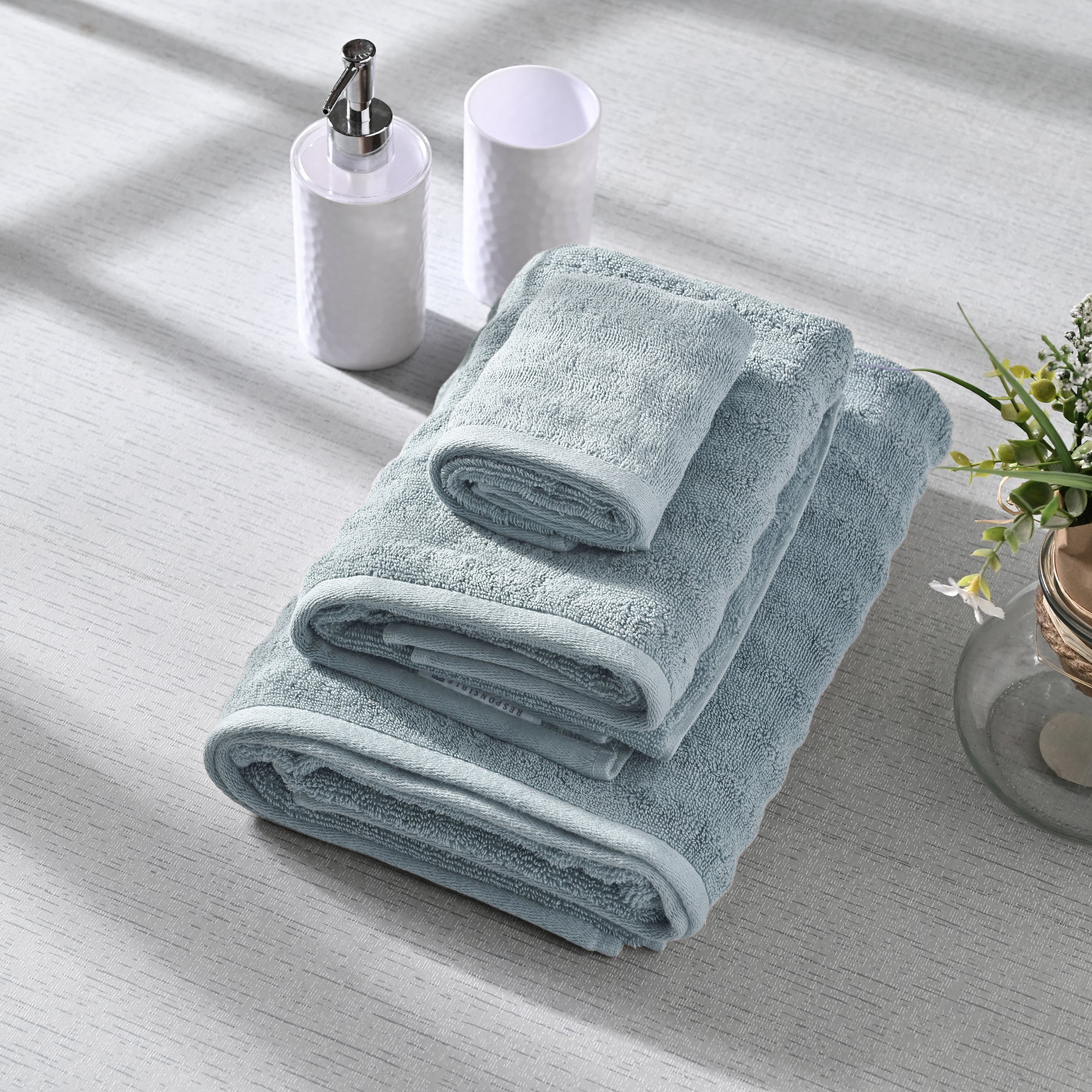 Premium Cotton Towel Set – Soft, Absorbent & Quick Drying Bathroom Towels