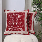 Jacquard Woven Cushion Cover Set of 2 pc