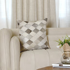 Hair-on-Hide Leather Pillow