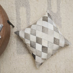 Hair-on-Hide Leather Pillow