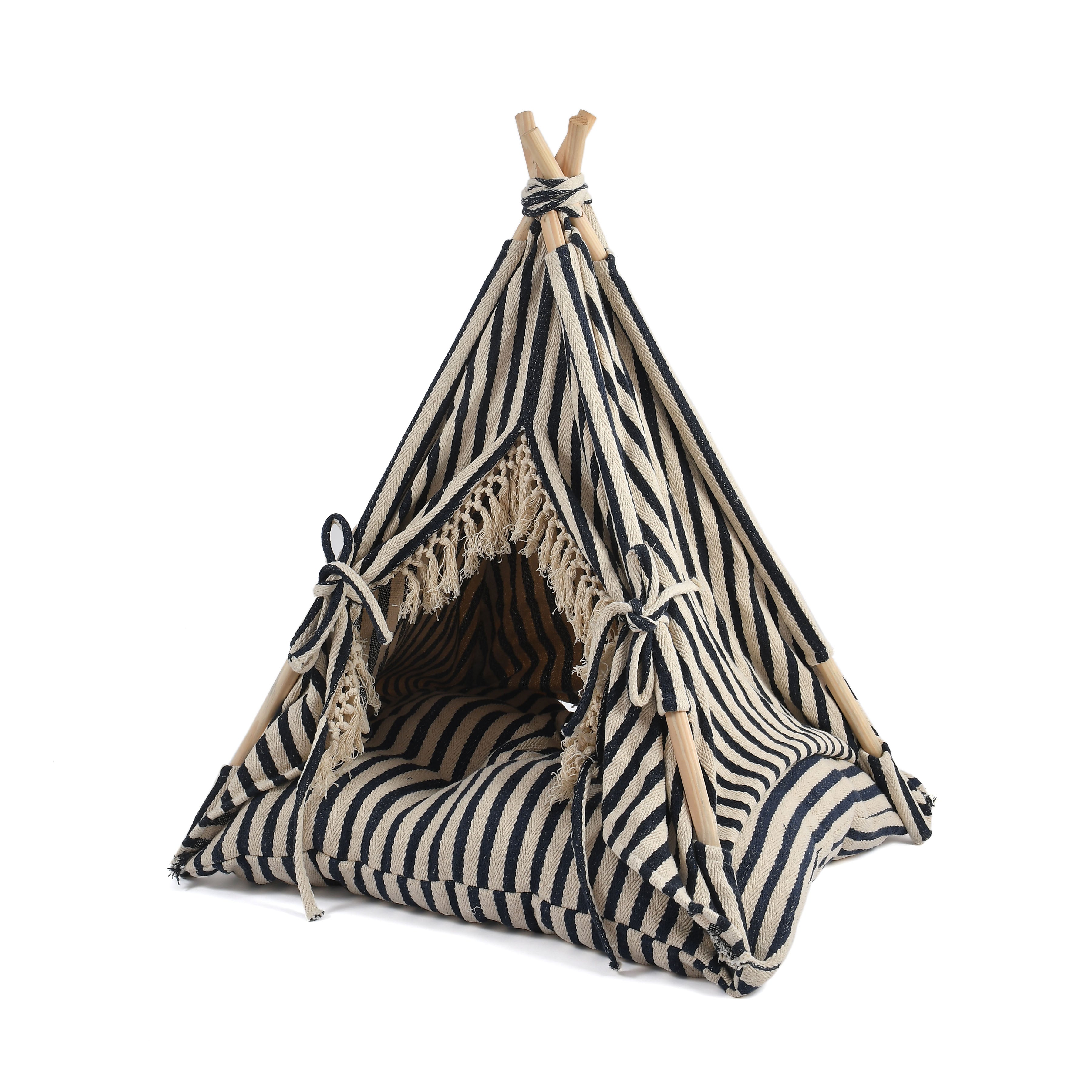 Teepee-Blue&Natural