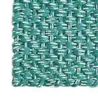 Handwoven Textured Bathmat – 60x40 cm (Teal Green)