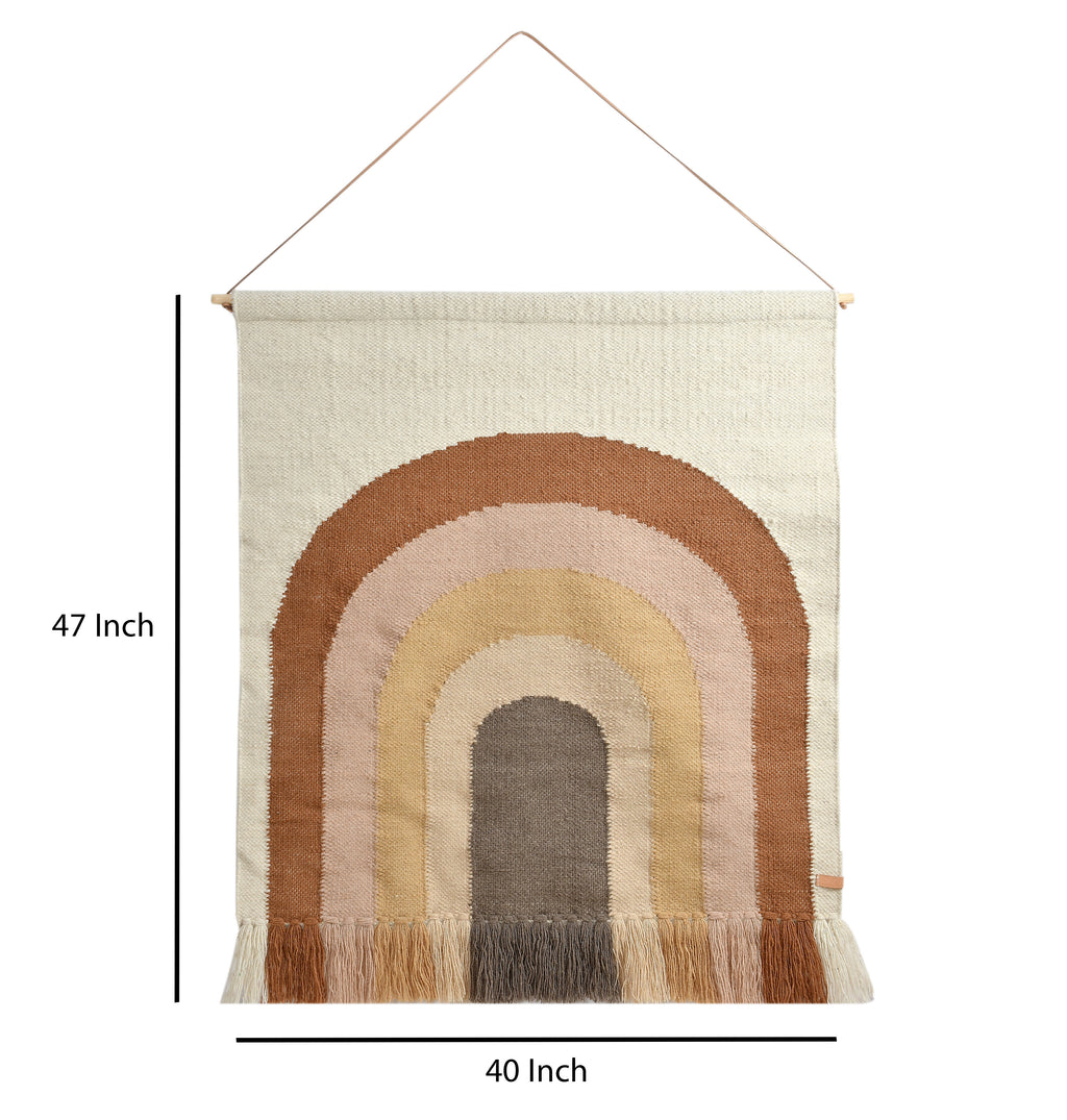 Indoor Wall Hanging Decor Wool Boho Hand Woven Bohemian