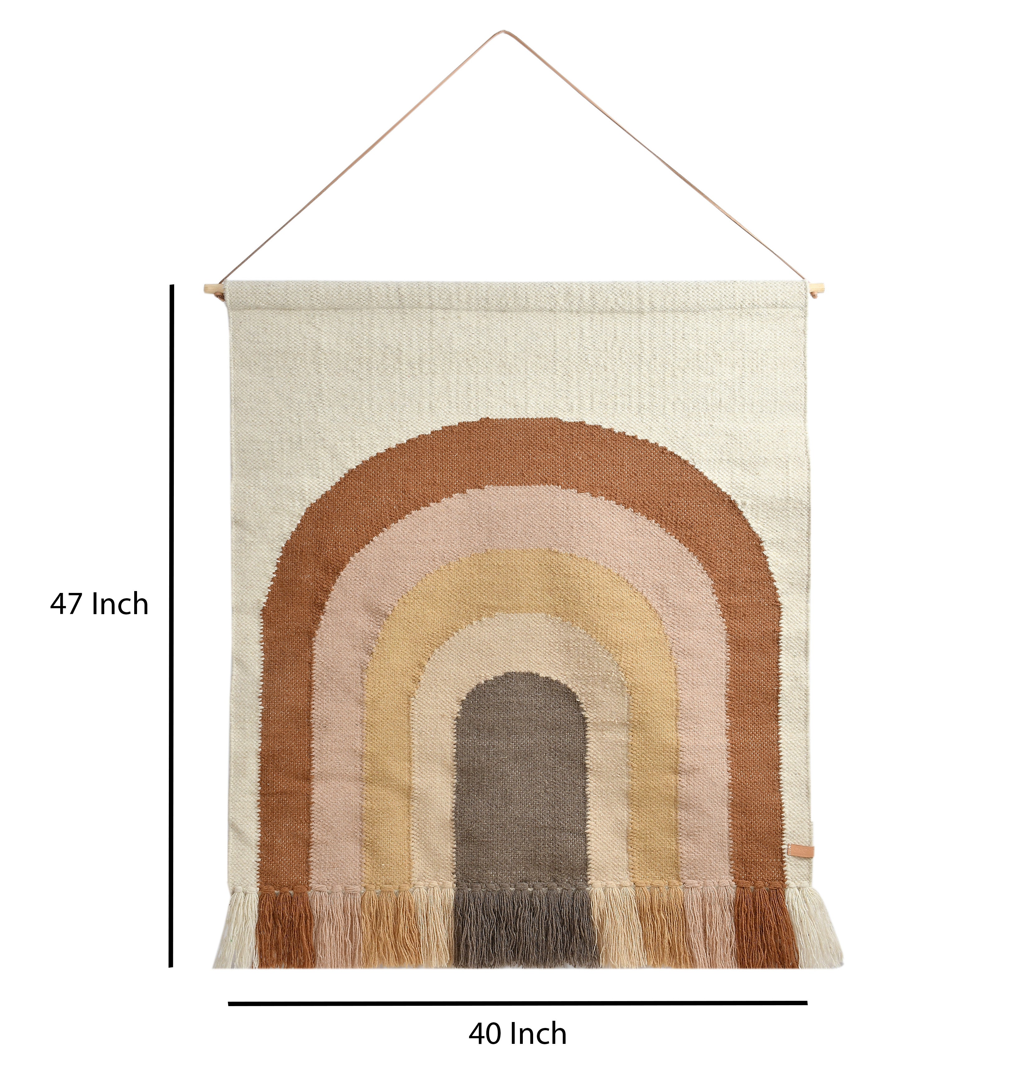 Indoor Wall Hanging Decor Wool Boho Hand Woven Bohemian