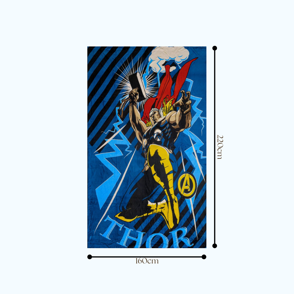 DECOVIA Disney Kids Printed Single Bed Blanket | Soft & Cozy Cartoon Blanket