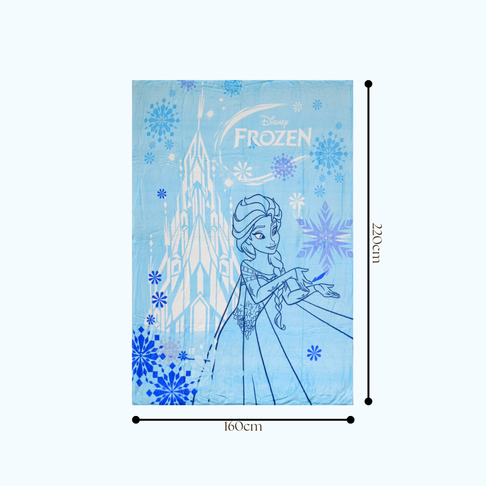 DECOVIA Disney Kids Printed Single Bed Blanket | Soft & Cozy Cartoon Blanket