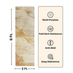 Geo Textured Digital Print Anti Skid Runner