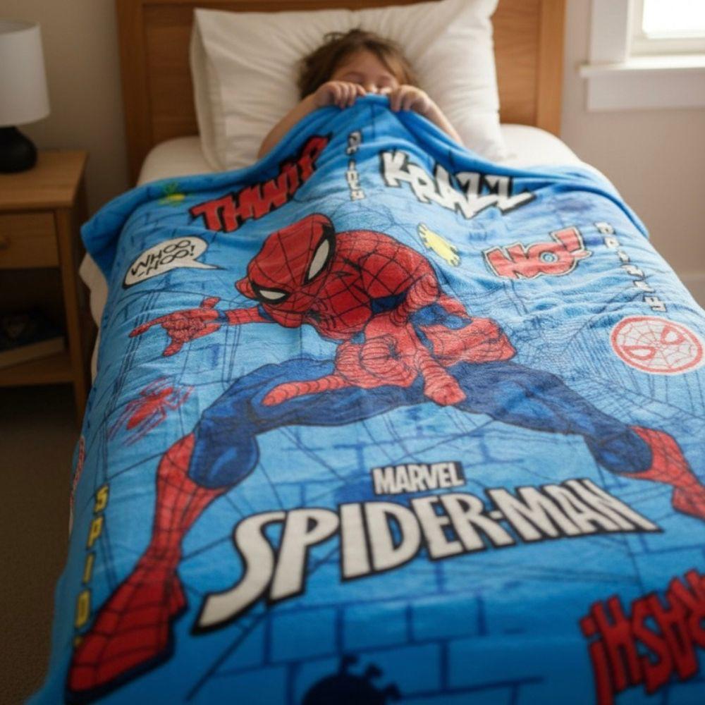DECOVIA Disney Kids Printed Single Bed Blanket | Soft &amp; Cozy Cartoon Blanket