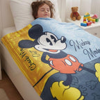DECOVIA Disney Kids Printed Single Bed Blanket | Soft & Cozy Cartoon Blanket